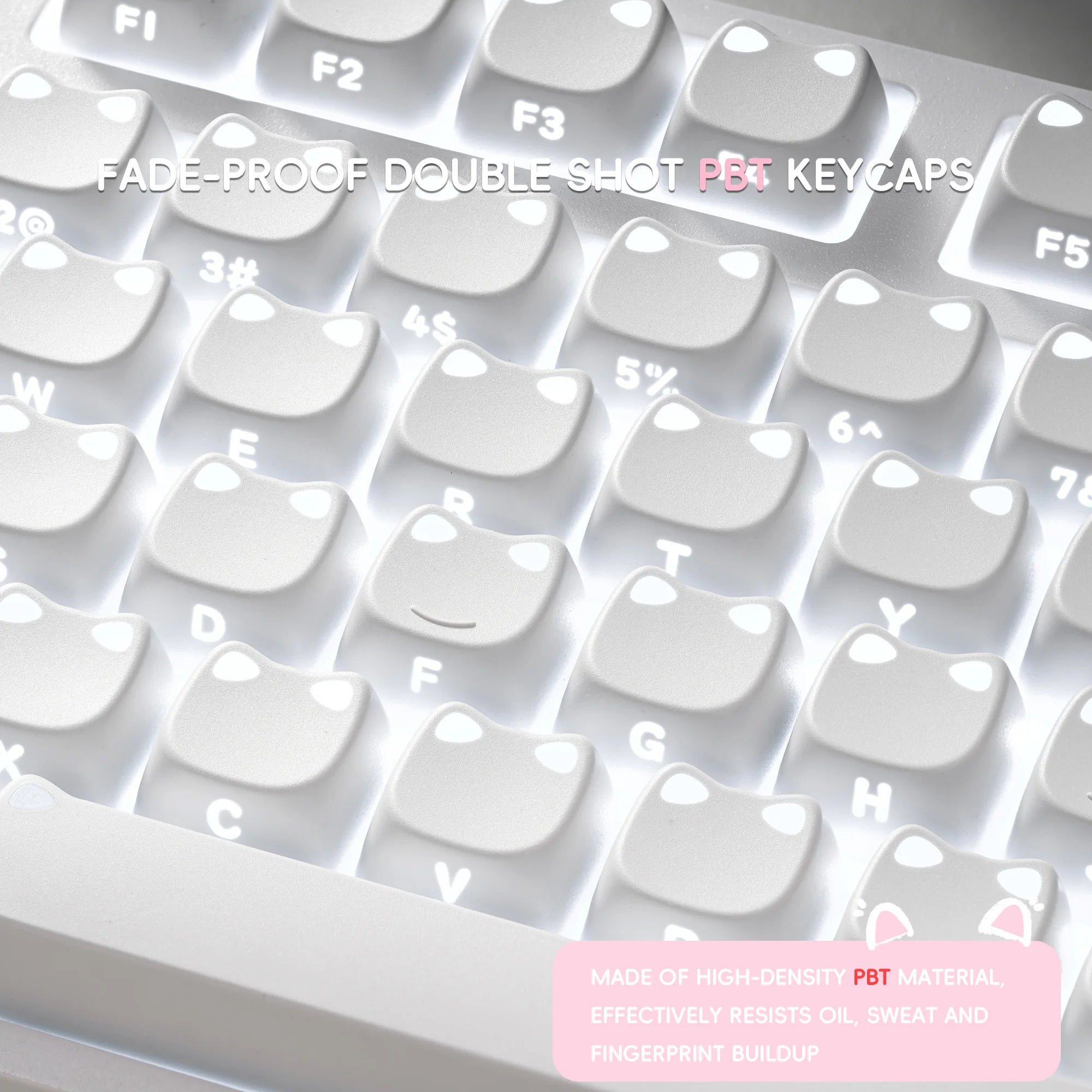 XVX Lumicat Keycaps: Best Custom Side Printed Gaming Keycaps