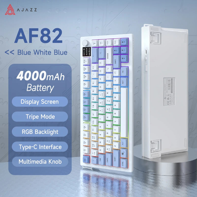 AJAZZ AF82 Low Profile Keyboard: Best Wireless Gaming Gear