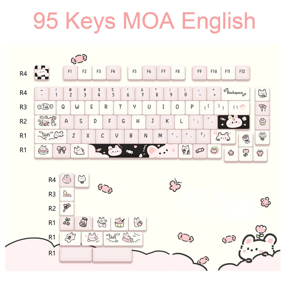 Cute Puppy Cat Keycaps: Best DIY Gift for Mechanical Keyboard