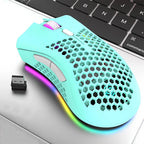 BM600 Gaming Mouse: 2.4G Wireless Ergonomic Rechargeable Cap