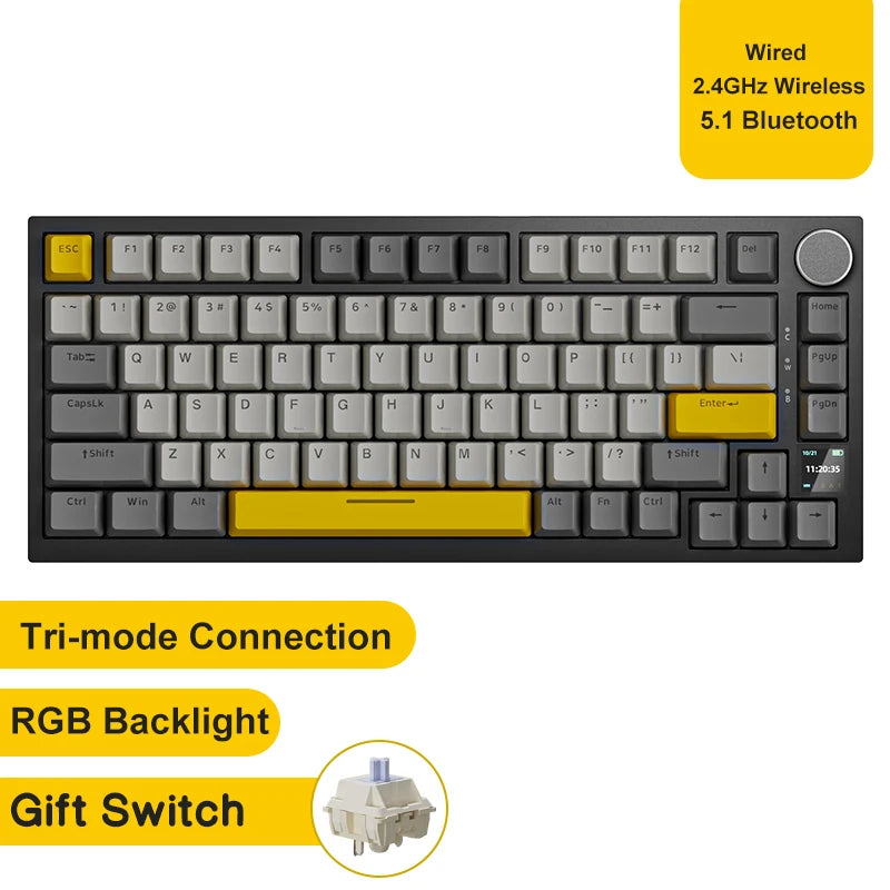AJAZZ AK820 Pro Wireless Keyboard: Best Budget RGB Gaming Gear