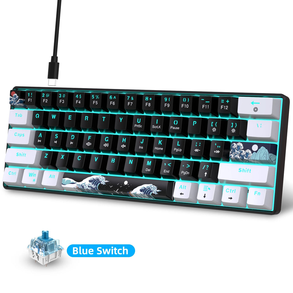 Mechanical Keyboard: Compact RGB Gaming Gear