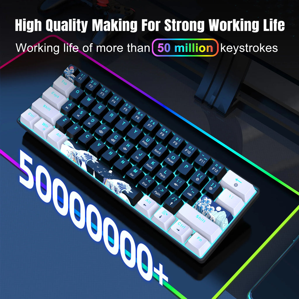 Mechanical Keyboard: Compact RGB Gaming Gear