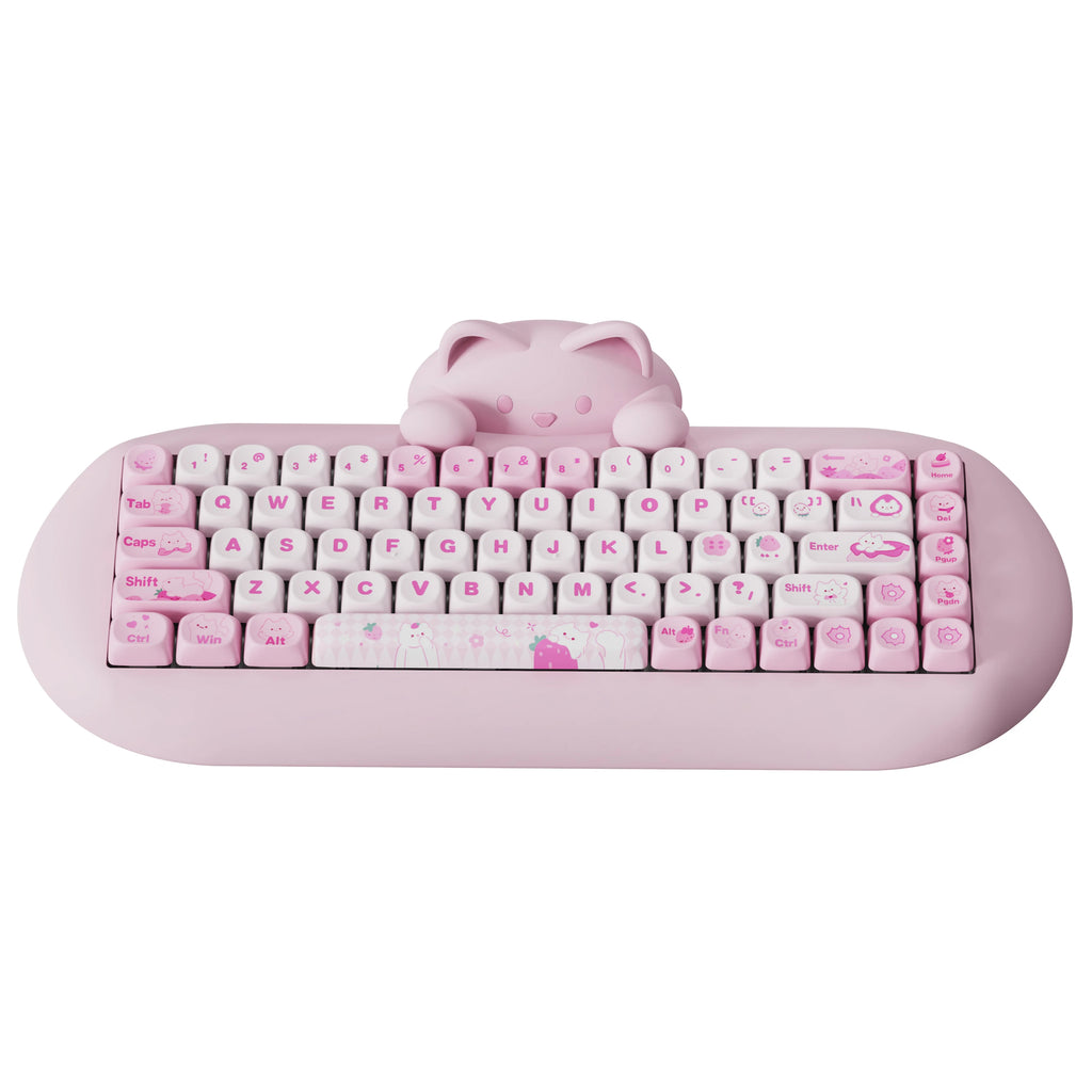 YUNZII C68 Wireless Keyboard: Best Cute Cat Custom Gaming Keeb