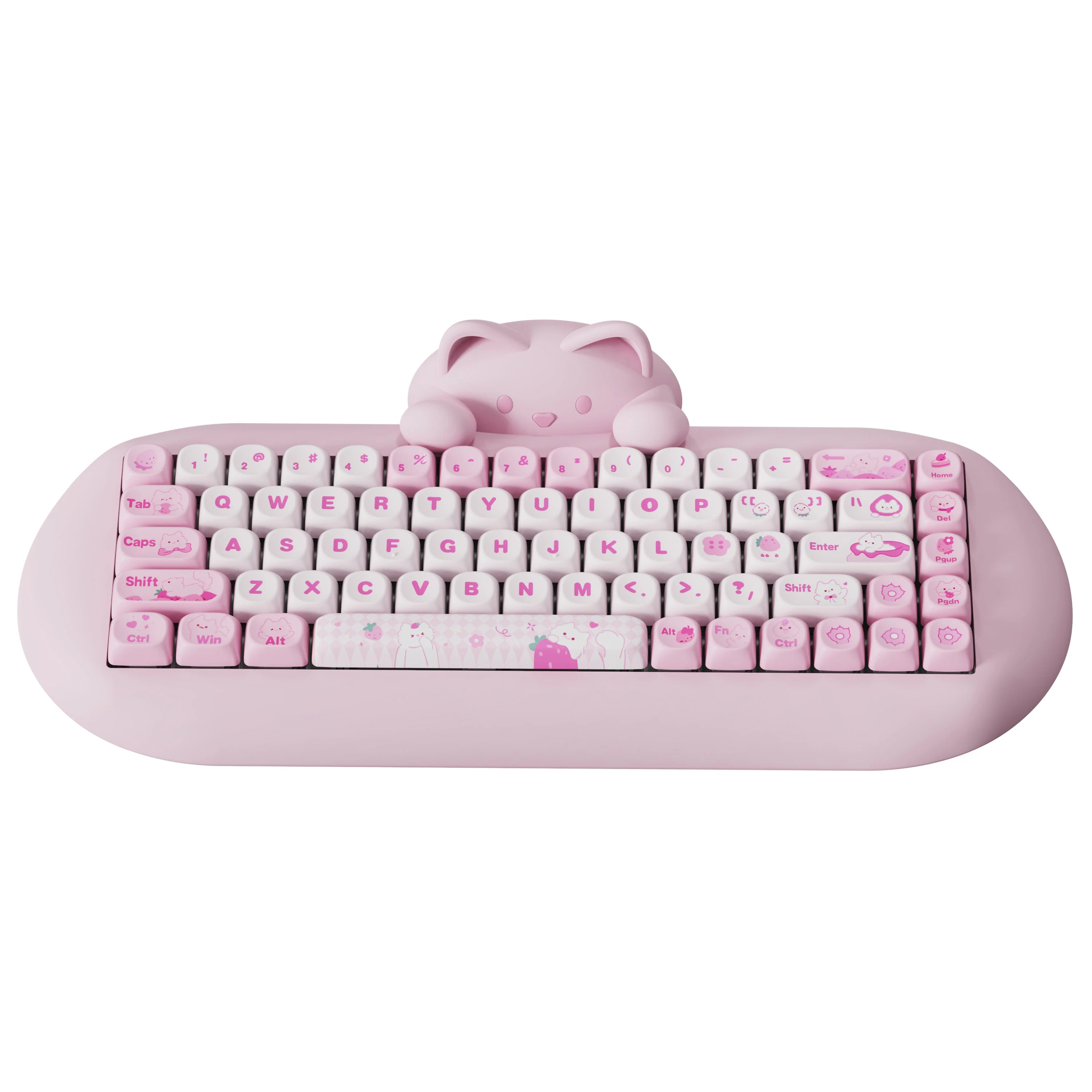 YUNZII C68 Wireless Keyboard: Best Cute Cat Custom Gaming Keeb