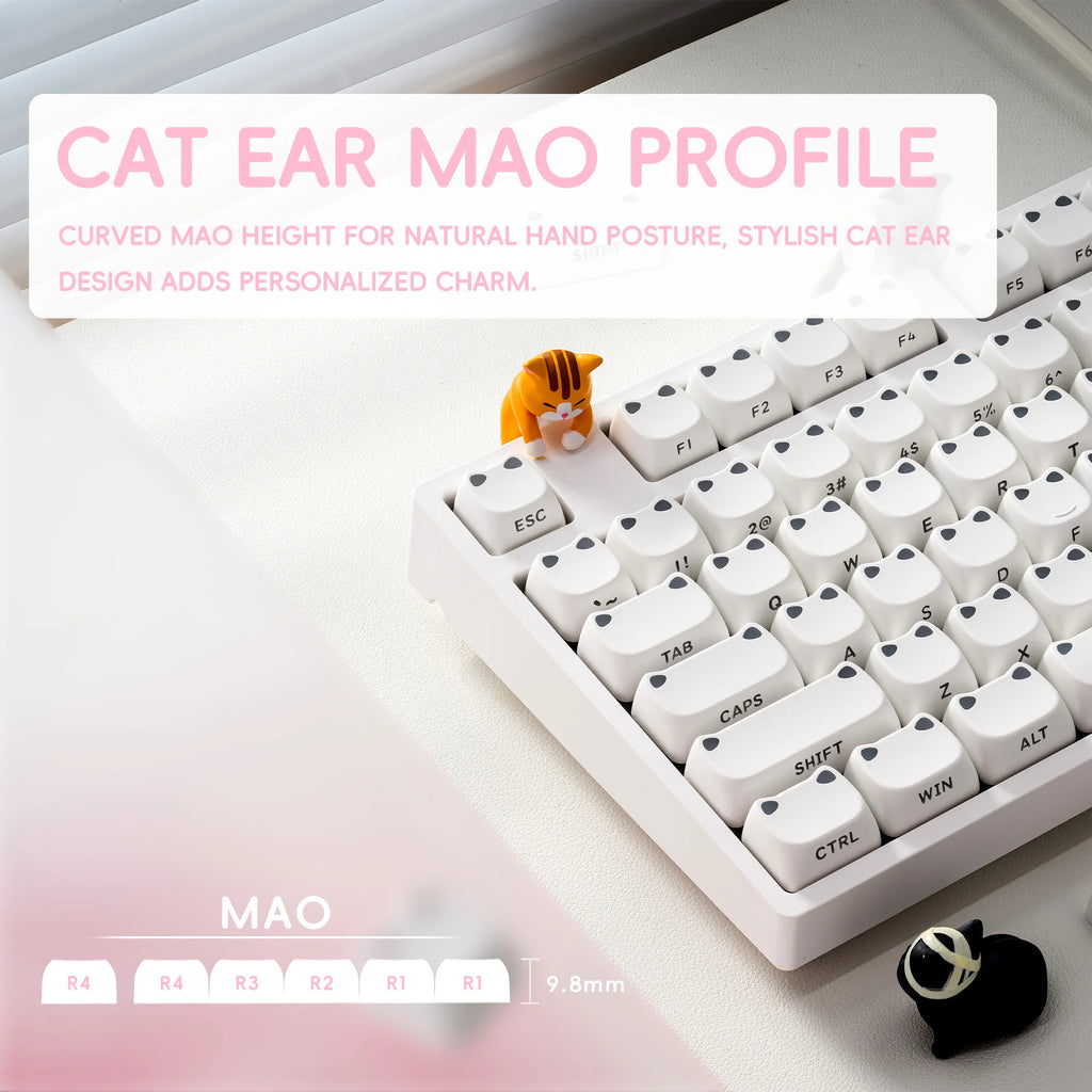 XVX Lumicat Keycaps: Best Custom Side Printed Gaming Keycaps