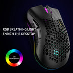 BM600 Gaming Mouse: 2.4G Wireless Ergonomic Rechargeable Cap