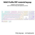 Water Lily Cat Ear PBT Keycaps: Cutest MAO Gaming Upgrade