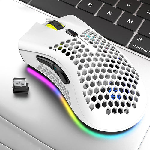 BM600 Gaming Mouse: 2.4G Wireless Ergonomic Rechargeable Cap