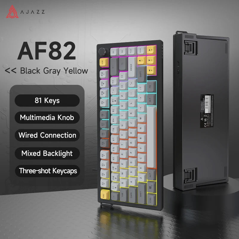 AJAZZ AF82 Low Profile Keyboard: Best Wireless Gaming Gear