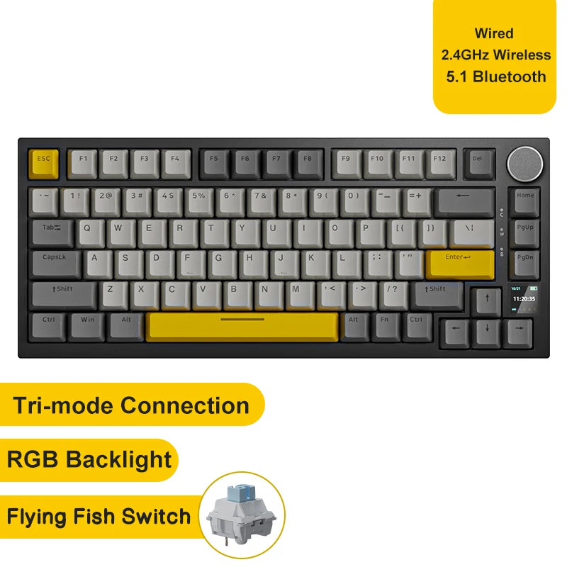 AJAZZ AK820 Pro Wireless Keyboard: Best Budget RGB Gaming Gear