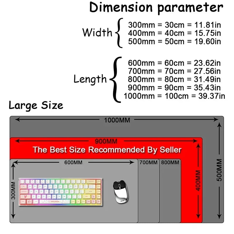 Sakura Mouse Pad XXL: Japan Cherry Blossom Deskmat