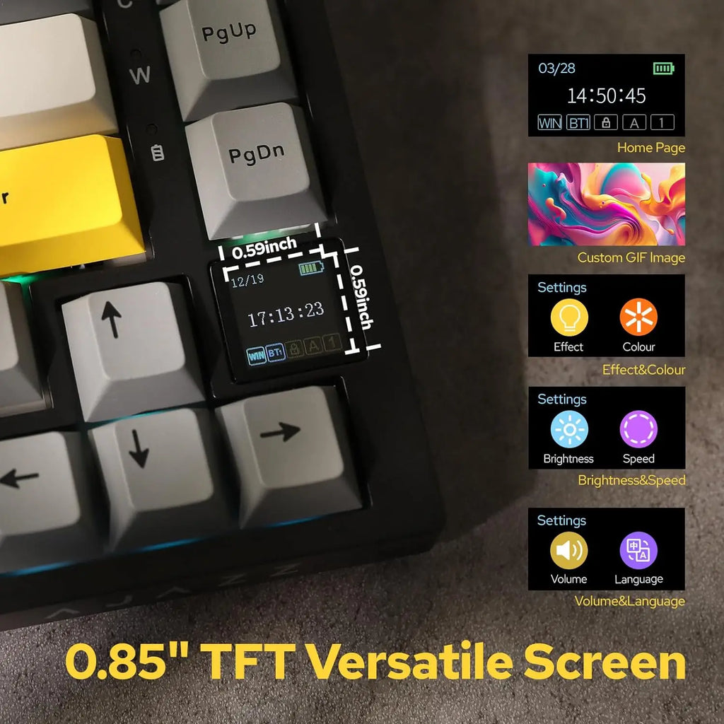 AJAZZ AK820 Pro Wireless Keyboard: Best Budget RGB Gaming Gear