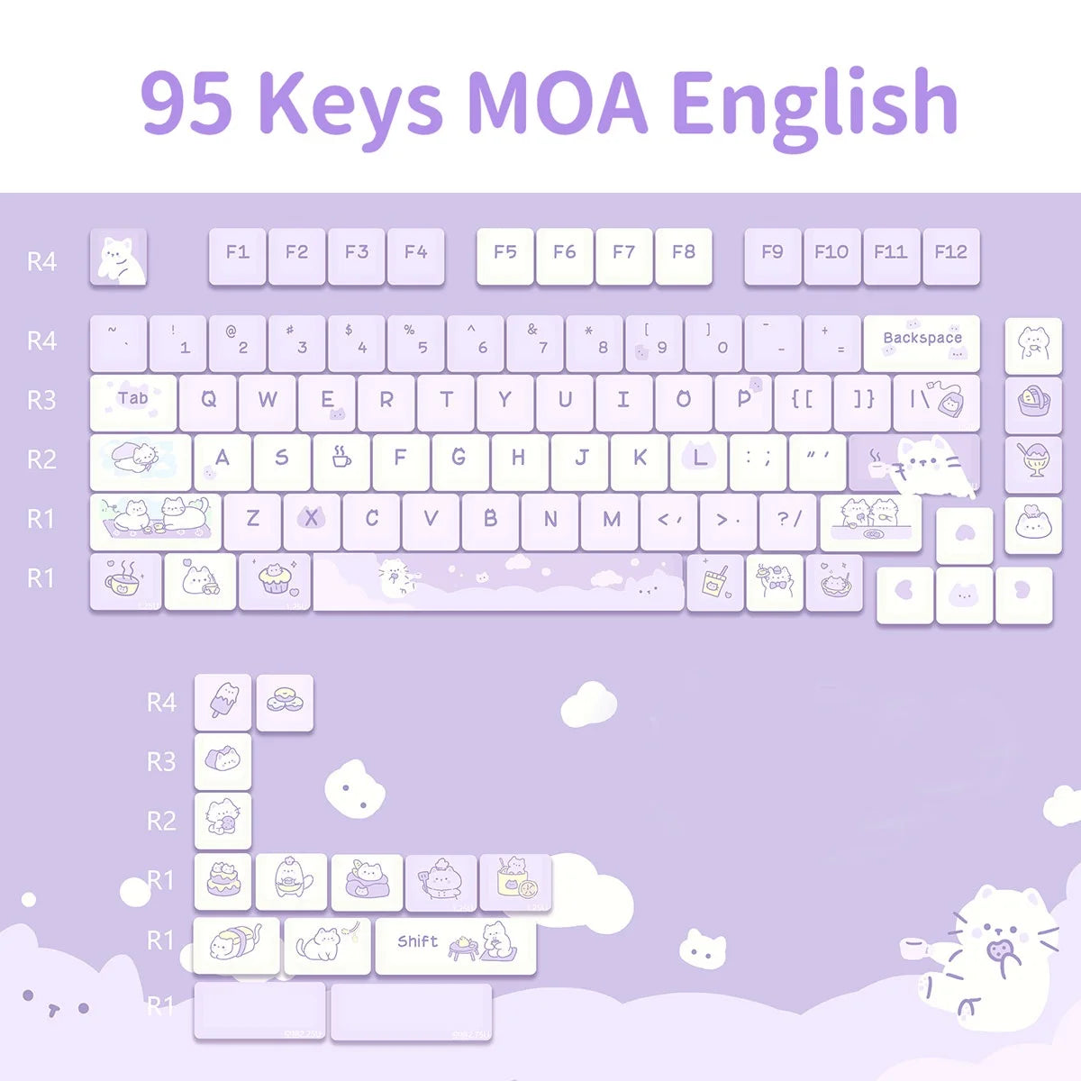 Cute Puppy Cat Keycaps: Best DIY Gift for Mechanical Keyboard