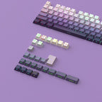 Custom PBT Keycaps: 2026 Line Gradient Side Shine for Keyboard