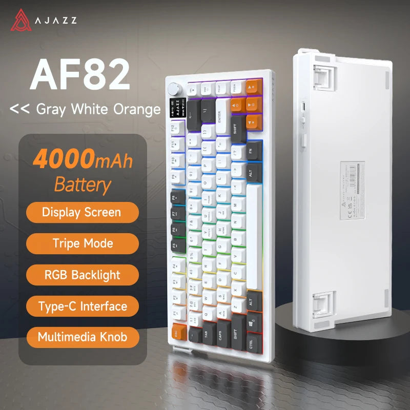 AJAZZ AF82 Low Profile Keyboard: Best Wireless Gaming Gear