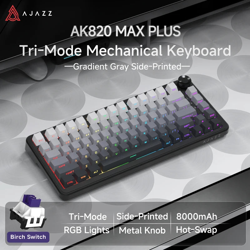 AJAZZ AK820 Pro Wireless Keyboard: Best Budget RGB Gaming Gear